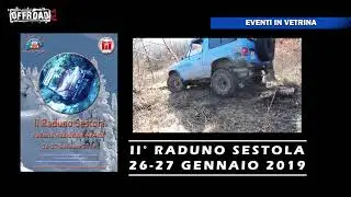 Calendario eventi 4x4 gennaio 2019