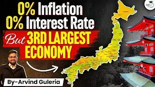 Economic Rise of Japan after world war 2 | How Japan developed with almost 0 inflation? | UPSC