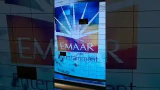 World's Largest OLED Screen at Dubai Mall - 1,700,352,000 pixels 😍🇦🇪