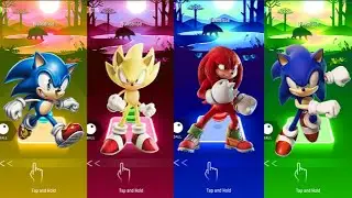 Sonic vs Knuckles vs  Sonic vs Super Sonic | Ultimate Rhythm Dance 🔥