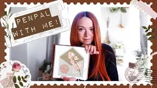 PENPAL WITH ME | Snail mail art: pink theme | Decorating penpal envelopes for mailing |it'slikelyart