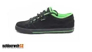 GLOBE TB - BLACK MOTO GREEN p&aacute;nsk&eacute; skate boty