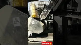 Concrete batching plant skip bucket #shorts #skipbucket #mechanical #techenical #mechanical #tech