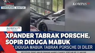 Xpander Tabrak Porsche, Sopir Diduga Mabuk