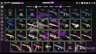 Quickselling my inventory in krunker ... part 1