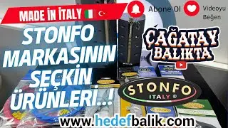 STONFO HEDEF BALIKTA.. MADE İN İTALY.! #stonfo #italy