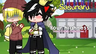 Your highness!? || Sasunaru 🍅🍥 || meow meow || • sxfia ! •