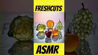Cutting Through AI Dreams/Transparent Fruit Art 🌟🍏#AIArt #SatisfyingCut#GlassApple#asmrshorts#Shorts