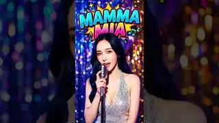 AI IDOL Icy - Mamma Mia (ABBA) (K-pop x Y2K Style) 🪩✨