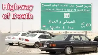 #AkerCC 🇰🇼 🇮🇶 Highway of Death Border Crossing from Kuwait to #Iraq