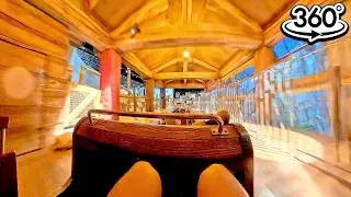 Роллеркостер Викингов (передний) - Majaland 2025 (360&deg;) (POV) (Ковнаты, Польша) Insta360 X5