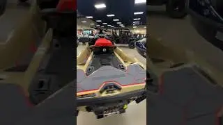2025 SEA-DOO RXT-X&trade; 325 Metallic Tan / Lava Red Premium WALK AROUND