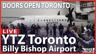 🔴LIVE: Toronto’s Island Airport Up Close! | Billy Bishop Walk & Talk ✈️