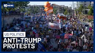 ‘No Kings’ Protests Against Trump’s Leadership Draws Millions Across The US | 10 News