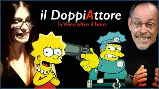 Monica Ward e Angelo Maggi doppiano i Simpson a Teatro  #Ildoppiattore