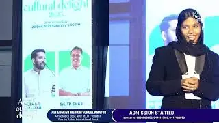 WONDERFUL SPEECH BY STUDENT OF AET ENGLISH MEDIUM SCHOOL, AMAYUR