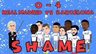 Real Madrid Gets Trashed 0   4 At The Santiago Bernabeu By The Catalans.😛⚽🤣🔥