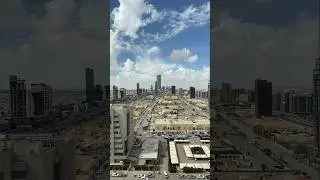 Riyadh Skyline &hearts;️ #saudiaarabia #madina #alharam #arabia #topview #love #naretakbir