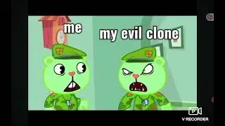 My evil clone dream #flippy #happytreefriends