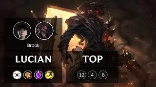 Lucian Top vs Fiora - KR Master Patch 9.3