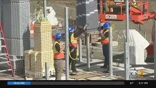 Construction Progresses At Legoland New York