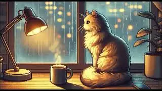Study & Relax | Classical Piano, Rainy Window & Cat Vibes