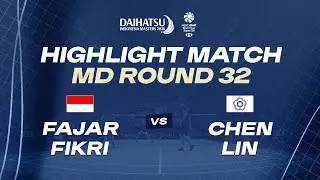 Highlight Match | MD R32 | CHEN / LIN (TPE) vs ALFIAN / FIKRI (INA) [2]