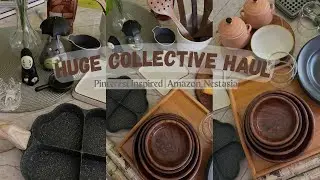 Huge collective haul 📦| Pinterest inspired | amazon/nestasia |aesthetic vlog  🌱