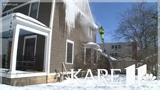 Ice dams keep removal crews busy