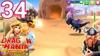 Dragon Mania Legends - Gameplay Walkthrough Part 34 - Diamond Mine Battle (iOS, Android)