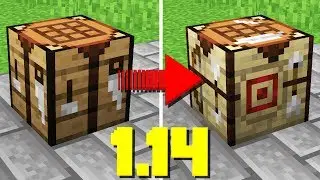 THEY'RE CHANGING CRAFTING TABLES... (Minecraft 1.14 Snapshot)
