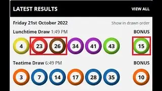 Prediction for UK49's lottery on 2022-10-22