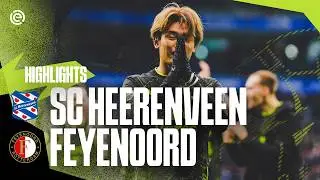 WHAT A COMEBACK! | Highlights sc Heerenveen &ndash; Feyenoord | Eredivisie 2023-2024
