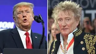 Rod Stewart delivers angry statement on Donald Trump with scathing criticism of Ukraine