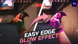How To Create EDGE GLOW EFFECT For Valorant Montage / Pubg Montage | Premiere Pro Tutorial