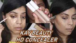 *NEW* KAY BEAUTY HYDRATING CONCEALER REVIEW & DEMO | 13 SHADES | DIKSHITA AGARWAL
