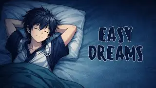 Anime Night Sleep Music 🌙 Cozy & Calm | 1 Hour
