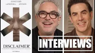 Alfonso Cuaron and Sacha Baron Cohen Interviews for DISCLAIMER on AppleTV+
