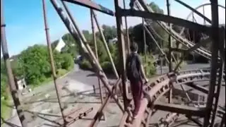 Abandoned Camelot Theme Park in Chorley on ITV's Granada Reports