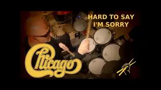 CHICAGO - Hard to Say I'm Sorry  #drumcover (ROLAND TD-17 V-DRUMS)