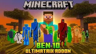 Minecraft ben 10 ultimate aliens mod download || Minecraft Ben 10 addon ultimate aliens ||