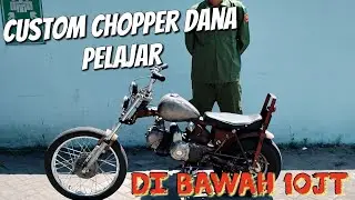 TOTAL BIAYA CUSTOM MONKEY CHOPPER DANA PELAJAR | CHOPPER MURAH MERIAH