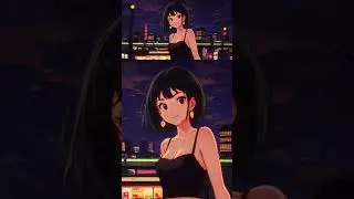 💋Chill Lo-Fi & Retro Anime Aesthetic⭐Japanese City Pop Vibes 🎧 Lo-Fi Beats Playlist to Relax