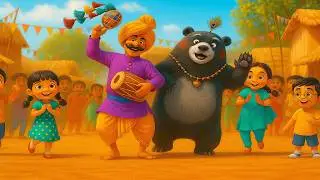 Kaalu Madari Aaya | कालू मदारी आया | Jojo Rhymes Presents Dancing Monkey Fun for Kids