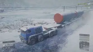 Snowrunner - REACH FOR THE STARS - Urska River - AMUR, RUSSIAN FEDERATION