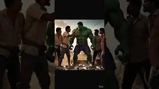 hulk मछली बेचता है😯 गुंडो ने....... #avengers #trending #viral #marvel #hulk #ytshorts #ai #cartoon