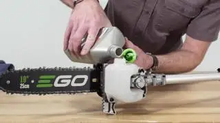 How to Fill the Pole Saw Attachment Oil Tank