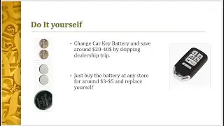 change Car Key Battery