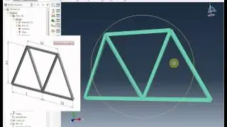 FEA Analysis Abaqus: simple 2D beam tutorial