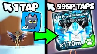 Getting The MOST Taps in Tap Simulator Roblox!